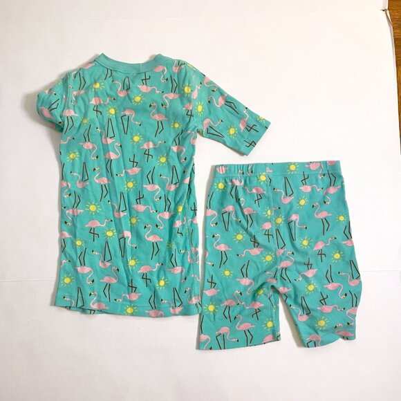Hanna Andersson Flamingo Pajamas, Size 12 - Picture 2 of 4